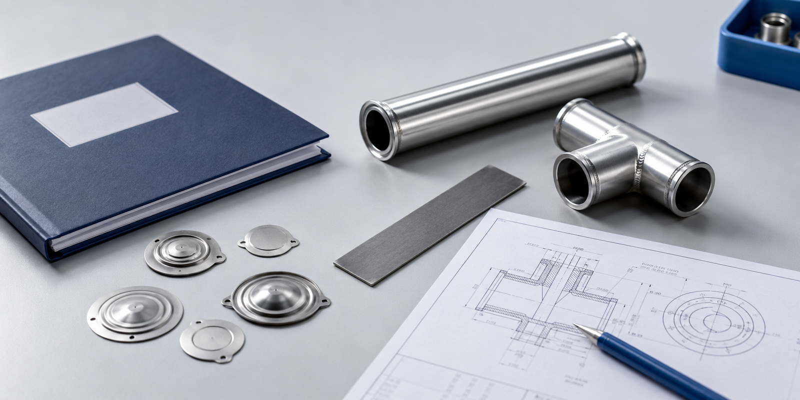 Illustrative precision materials, components and engineering coordination